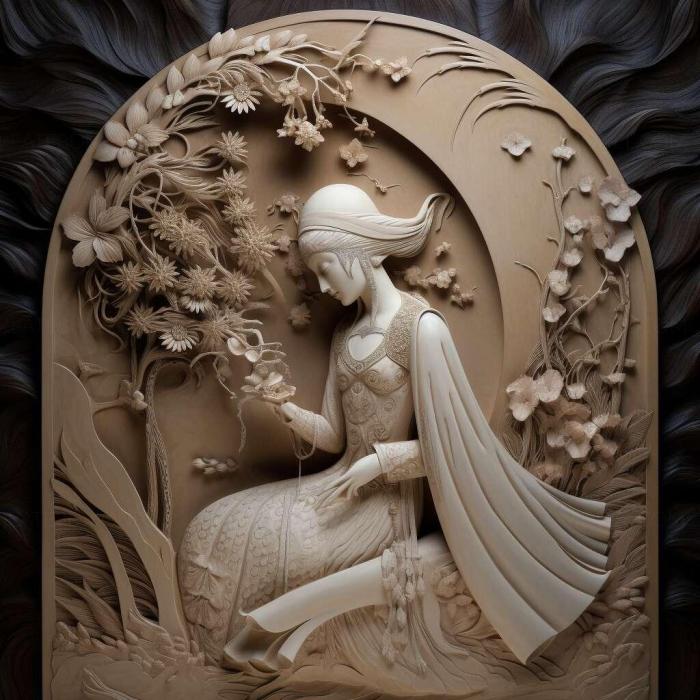 نموذج ثلاثي الأبعاد لآلة CNC 3D Art 